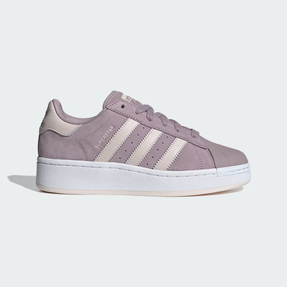 Adidas Superstar XLG Womens Size 6.5 Shoes Purple IE2984 Platform Sneakers NEW